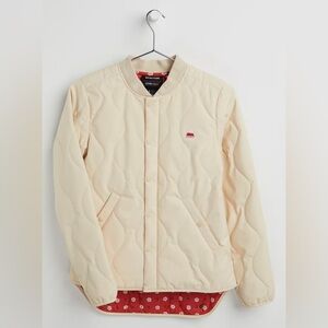 Burton Cream Puffer Jacket